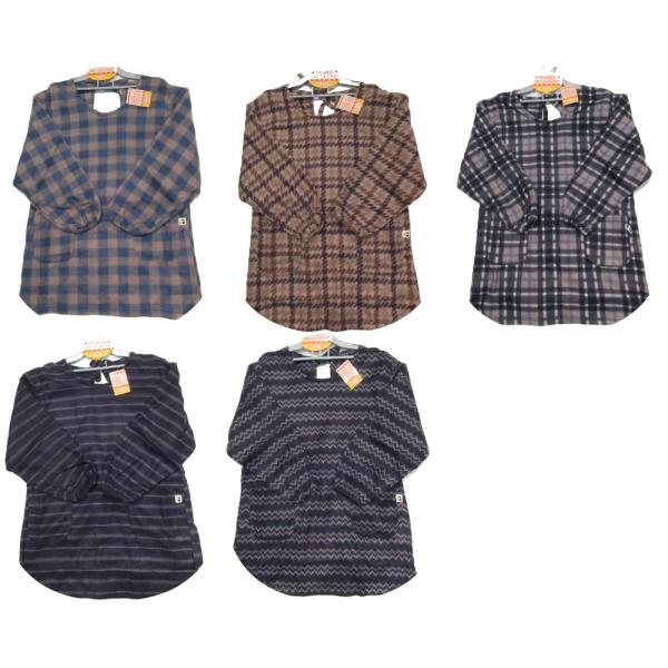 *・☆.。とてもお買い得品です。☆.。:・レディースファッション エプロンミセス背開き割烹着♪軽くてあったかフリース！！新品）タグ付きNO：K21782335☆★☆自宅での家事用としてはもちろん、保育士さんや、幼稚園の先生、介護師さん、看護...