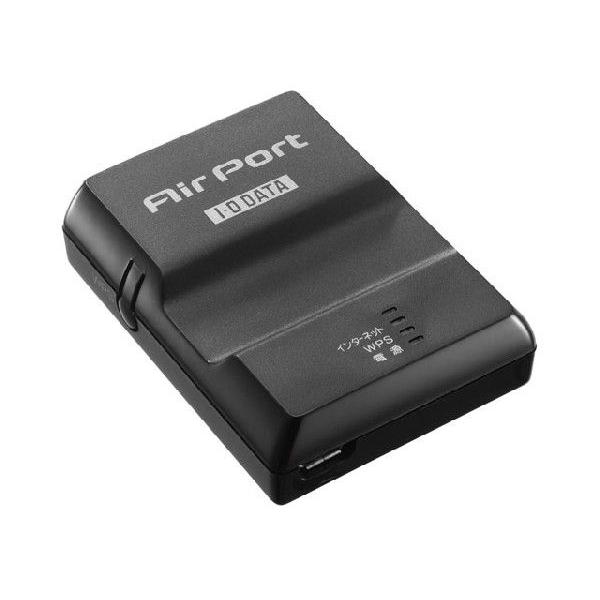 IODATA　nテクノロジー対応 150Mbps（規格値）　無線LAN ポケットルーター PR-01K/EC