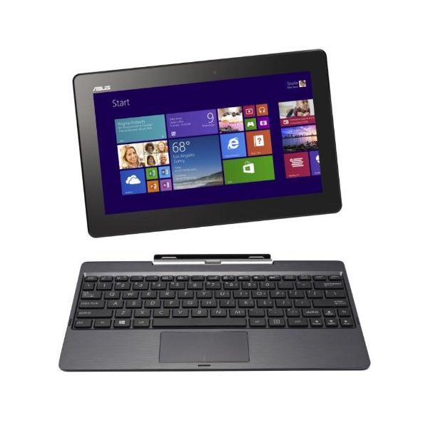 ＝アウトレット 開梱品 OFFICE欠品＝ASUS T100TAシリーズ(Atom Z3740 1.33GHz/2GB/32GB+500GB/Win8.1(32bit)/10.1型1,366x768)キーボード付 T100TA-DK532GS