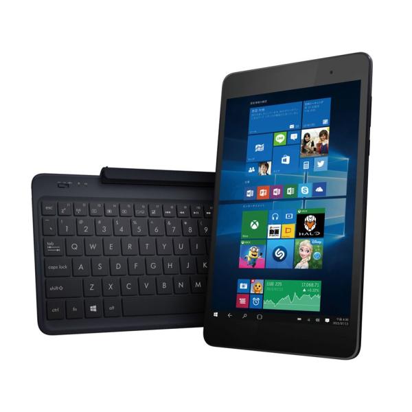 【中古：非常に良い】ASUS ノートパソコン TransBook T90CHI-3775 Windows10/8.9インチ/ダークブルー（OFFICE欠品）