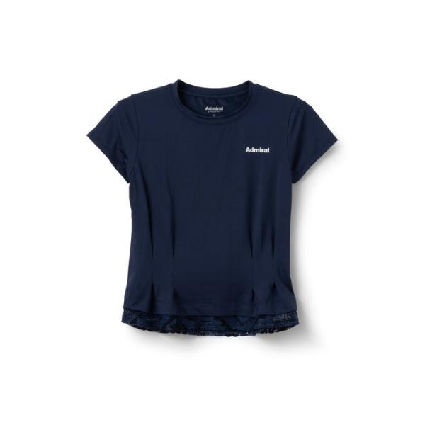アドミラル｜レディース｜レースヘムタックフレアTシャツ レディース ネイビー｜ATLA615 30