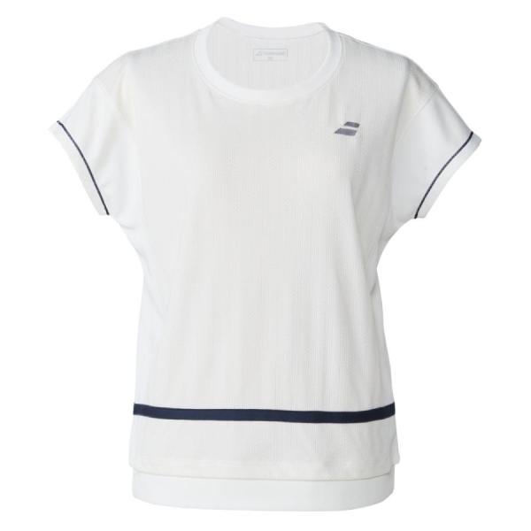 バボラ｜レディース｜PLAY SHORT SLEEVE SHIRT LOOSE FIT ホワイト｜BWG6327 WH00