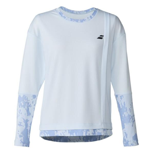 バボラ｜レディース｜PLAY LONG SLEEVE SHIRT LOOSE FIT アイスブルー｜BWP6520 IB00