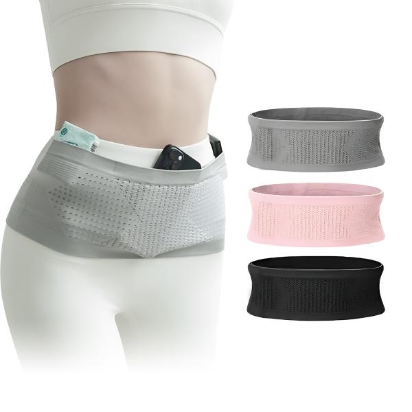 スポーツ・アウトドア ランニング・マラソン ランニングポーチ 揺れない ウエストポーチ ベルトポーチ レディース メンズ 男女兼用 無地 伸縮性 伸びる フィット感 スタイリッシュ 幅広 360度収納 メッシュ 通気性 速乾 小物収納 運動...