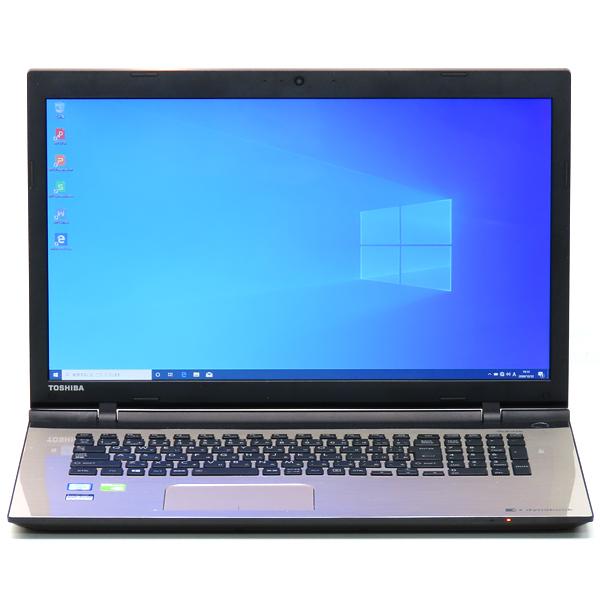 中古パソコン ノートパソコン 17インチ 東芝 dynabook AZ67 i7 16GB 