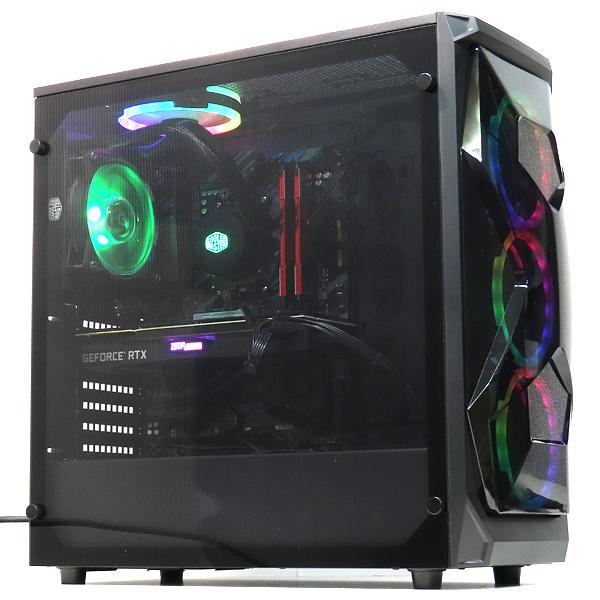 中古パソコン ゲーミングPC デスクトップ 自作 水冷 RTX2070 Super