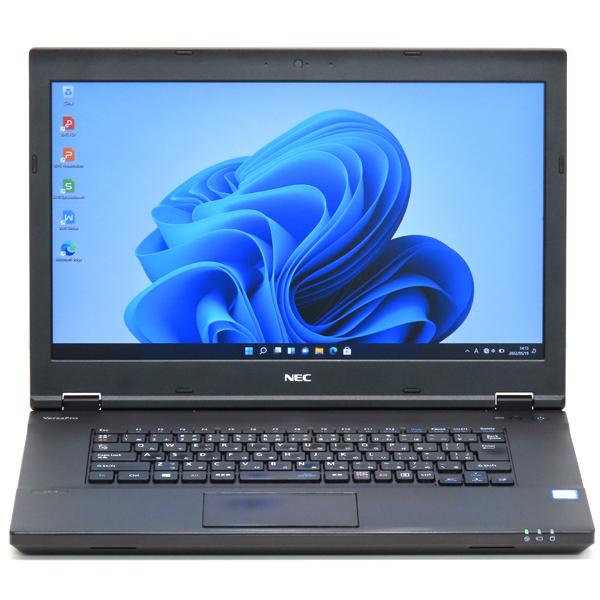 ②NEC versaPro VKT16GZG Windows11 i5-8世代 VersaPro 中古パソコン ノートパソコン Windows11 NEC PC