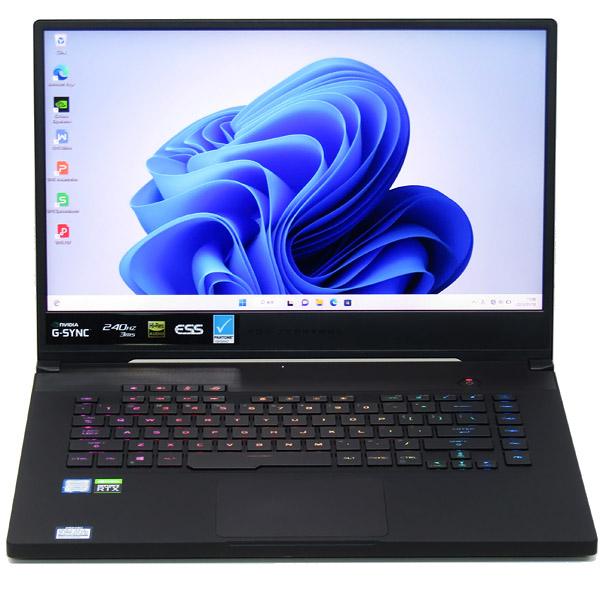 ゲーミングPC 中古 ノートパソコン SSD フルHD Windows11 RTX2060 ASUS