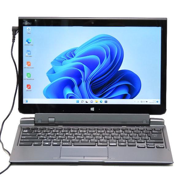 富士通 Arrows Tab Q736/ i5 4GB 128GB WIN/11 arrows Tab 充電NG Windows11 中古パソコン タブレットPC 第6世代 Core