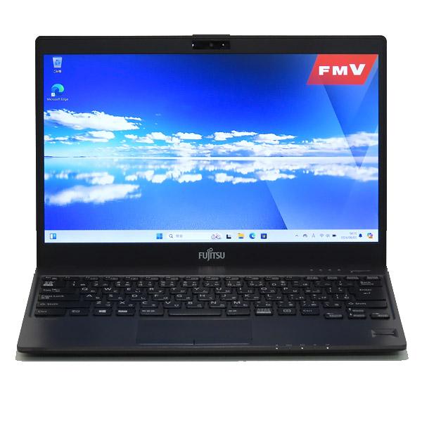 富士通 ノートパソコン/Celeron 3865U/SSD/Windows11 富士通 中古 激安PC Windows11 Celeron 3865U 8GB 新品SSD M,2