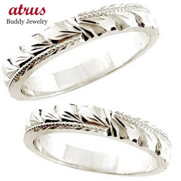 ハワイアンジュエリー 結婚指輪 安い 結婚指輪 ハワイアンペアリング プラチナリング マイレ 葉 2本セット ミル打ち ミル シンプル 人気 女性 送料無料 Buyee Buyee Japanese Proxy Service Buy From Japan Bot Online