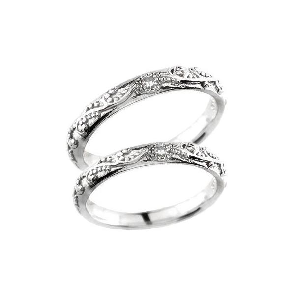 結婚指輪 ペアリング ペア マリッジリング キュービックジルコニア シルバー ストレート カップル 送料無料 セール sale