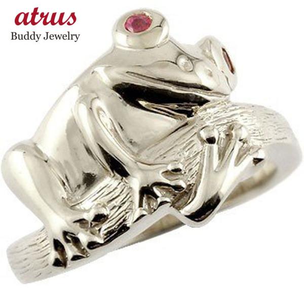 独創的 カエルの指輪 シルバー リング 指輪 Raffles Mn