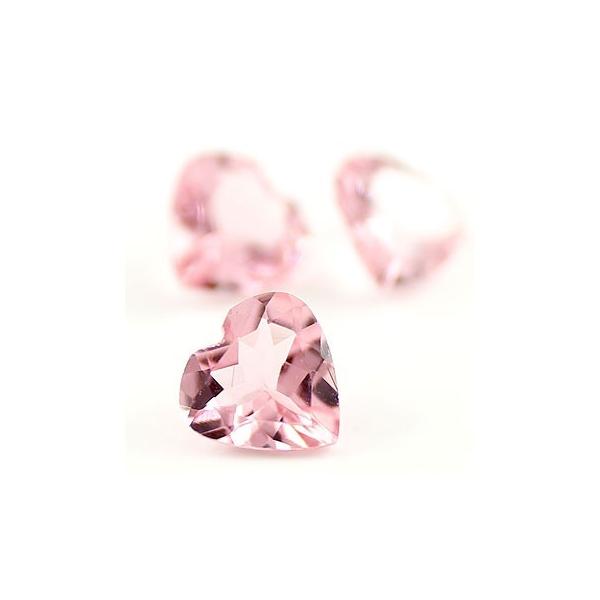 ピンクトルマリン ハート 4ミリ ルース 1石 10月誕生石 宝石 セール