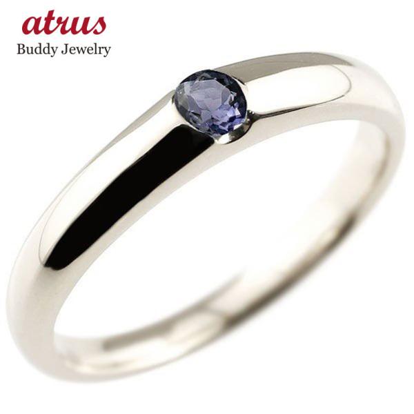 メンズ アイオライト リング 指輪 ピンキーリング シルバー ストレート 宝石 送料無料 父の日 人気 aism ジュエリー工房アトラス 通販 Yahoo ショッピング