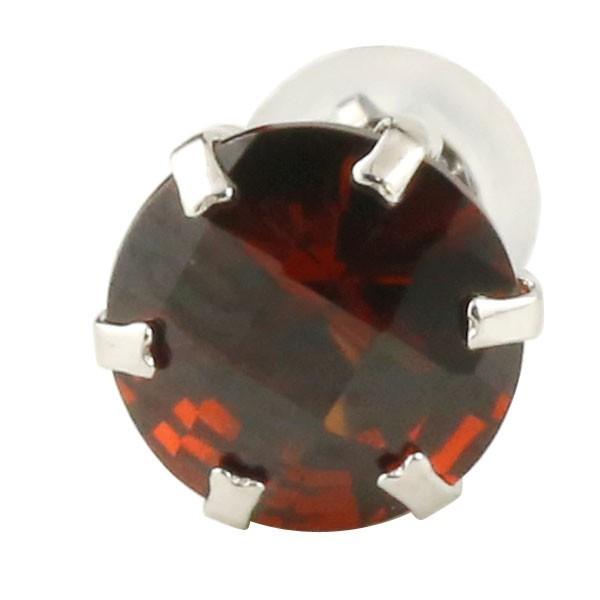 ピアス メンズ 片耳ピアス 一粒 ピアス ガーネット スタッドピアス ホワイトゴールドk10 10金 天然石 宝石 赤い宝石 送料無料 pi106wium ジュエリー工房アトラス 通販 Yahoo ショッピング