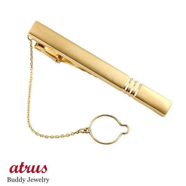 送料無料（沖縄は1000円) 18金 ネクタイピン タイピン ダイヤモンド