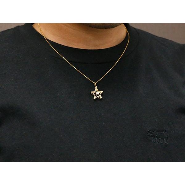 スーパーセール シンプル ペンダント イエローゴールドk10 ピース パズル キュービックジルコニア メンズ ネックレス パズルピースモチーフ ネックレス 10金 送料無料 つや消し ホーニング加工 アズキチェーン メンズアクセサリー