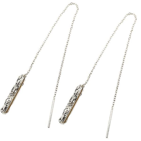 ハワイアンジュエリー ピアス シルバー アメリカンピアス ロングピアス シルバー925 ハワイアン スクロール ライン バーデザイン あすつく 揺れる レディース s ジュエリー工房アトラス 通販 Yahoo ショッピング