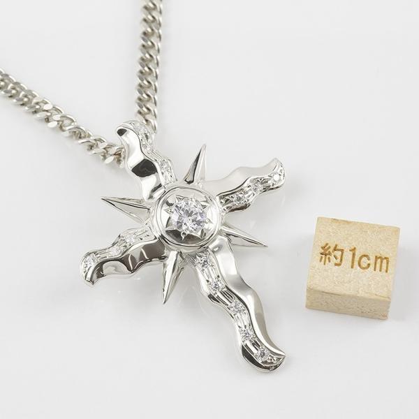 プラチナ メンズ ネックレス クロス トップ メンズ トップ 太陽 喜平用 ダイヤモンド 太陽 クロス ペンダントトップ Pt900 十字架 チェーン キヘイ 男性用 送料無料 dpcmba ジュエリー工房アトラス