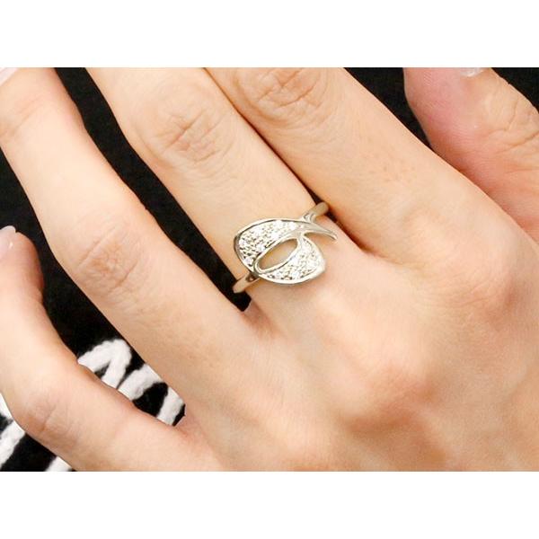 ピンキーリング ピンキーリング ダイヤモンド ナンバー6 指輪 プラチナ Pt900 Pt900 リング 指輪 数字 ストレート 送料無料 dp100 かがやきジュエリー工房アトラス