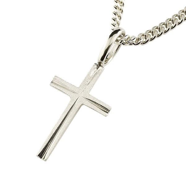 18金ペンダント トップ メンズ ネックレス 喜平 クロス ゴールド 18k 十字架 ホワイトゴールドk18 地金 シンプル ホーニング つや消し 男性 送料無料 人気 wcmba ジュエリー工房アトラス夢 通販 Yahoo ショッピング