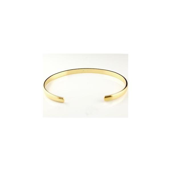 文字入れ バングル メンズアクセサリー 刻印 ホワイトゴールドk18 シンプル イエローゴールドk18 ペアブレスレット 地金 ブレスレット バングル 文字入れ 18金 男性用 送料無料 ywm ジュエリー工房アトラス夢