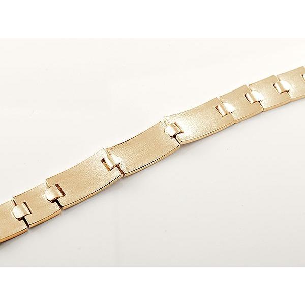 メンズ ブレスレット ピンクゴールドk10 シンプル 幅広 ベルト 地金 K10 Tokyo 東京 コントラッド Contrad 送料無料 10金 男性用 春の新作