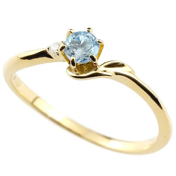 指輪 エンゲージリング イニシャル ネーム F 婚約指輪 ダイヤ ブルー 