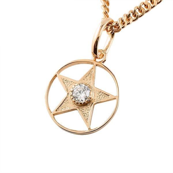 喜平用 キヘイ メンズ ネックレス トップ 星 スター ピンクゴールドk10 スワロフスキーキュービックジルコニア K10 10金 男性用 キヘイ コントラッド 東京 Bibs Com Ua