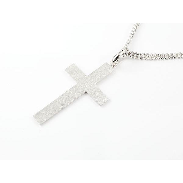 プラチナ ネックレス トップ メンズ クロス Pt900 シンプル 喜平用 キヘイ チェーン ネックレス ペンダント 十字架 地金 つや消し 男性 人気 送料無料 Supersport Tn