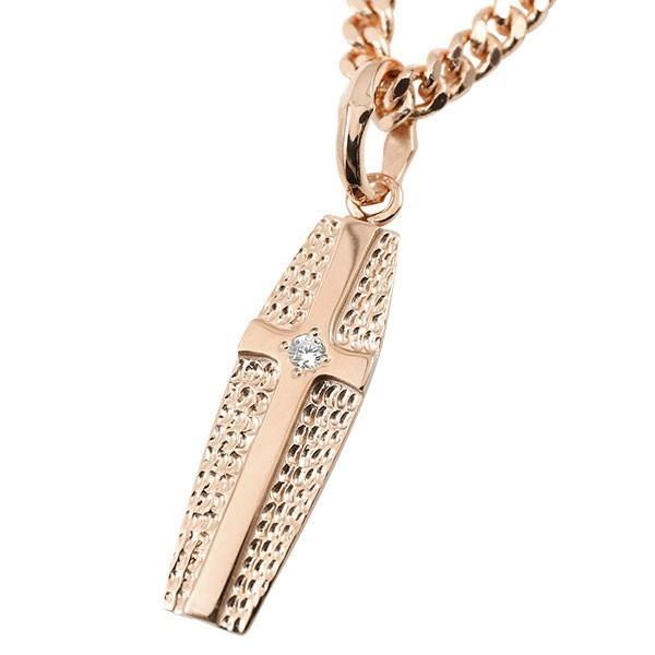 喜平用 ネックレス トップ メンズ ピンクゴールドk18 ダイヤモンド キヘイ ペンダント クロス コフィン 棺 18金 チェーン 人気 コントラッド 東京 送料無料 Www Tejidosonline Com Content Php