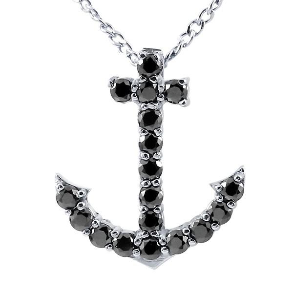 ネックレス 18金 ブラックダイヤ ペンダントの人気商品・通販・価格 