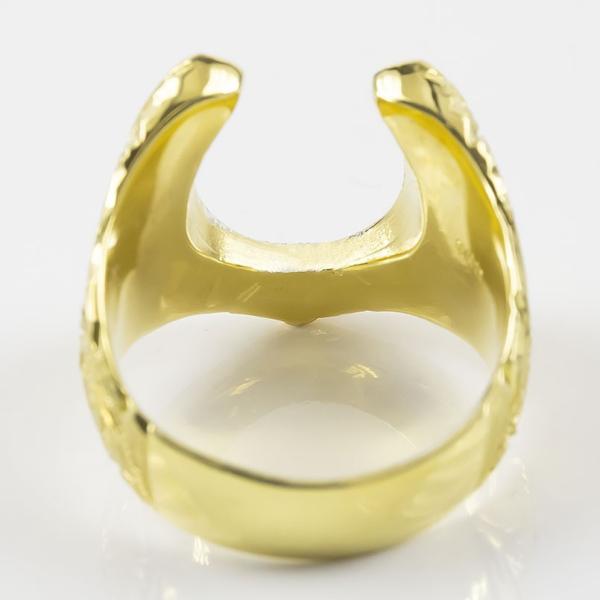 18金 リング 馬蹄 リング メンズ ホースシュー ゴールド ダイヤモンド 指輪 18k イエローゴールドk18 ハワイアンジュエリー ダイヤ 馬蹄 ホースシュー ピンキーリング 男性 幅広 送料無料 191030102dym ジュエリー工房アトラス夢