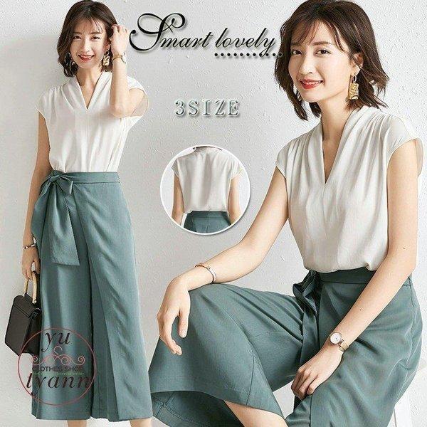 お見舞い ゆったり 結婚式 大きいサイズ カジュアル かっこいい ビジネス オフィス ガウチョスーツ フォーマル レディース パンツスーツ おしゃれ 50代 40代 30代 代 パンツスーツ タイプ セットアップ Www Mplrdc Org My