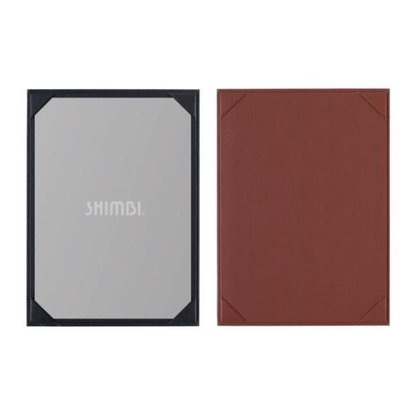 洋風メニューブック　A4・1ページ　コーナーポケットタイプ　PAL-103 シンビ(SHIMBI)