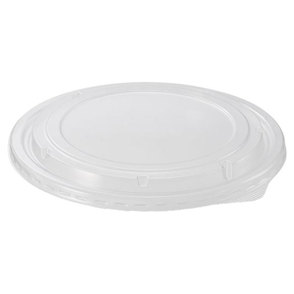 HEIKO フードカップ用 透明フタ浅型 1300ml用 50✖︎6 （300枚） 未晒フードカップ用透明フタ 185mm口径 300個 浅1300ml用 ※沖縄・離島