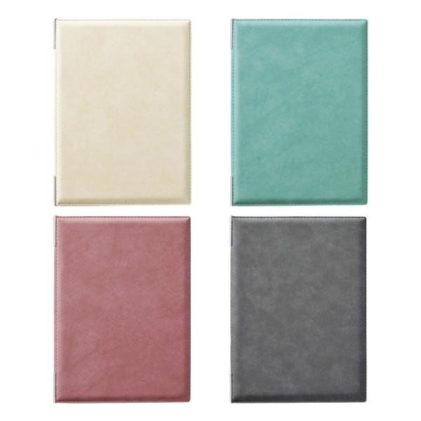 洋風メニューブック　B5・6ページ仕様　ピンタイプ　ソフトビニール　BB-412業態を問わず、様々なお店にマッチする、スタンダードなメニューブックです。[サイズ]本体サイズ W200xH275mm用紙サイズ B5(182x257mm)[色]...