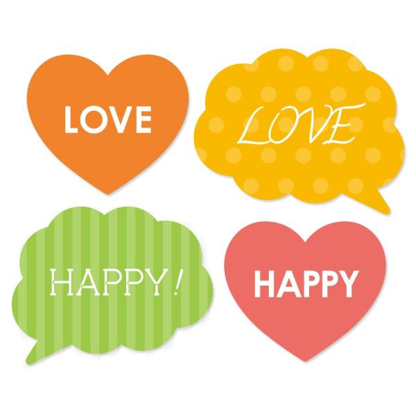 フォトプロップス カラフル 吹き出し ハート4点セット Pr 04 小道具 写真撮影用 結婚式 誕生日 二次会 パーティ ウェルカムボード オリジナル対応 Buyee Buyee 提供一站式最全面最專業現地yahoo Japan拍賣代bid代拍代購服務 Bot Online