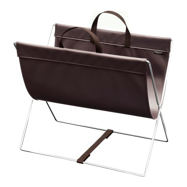 かご　R-357BR セルフワゴン レザースタイル ブラウン ラゲッジ②極美品 atta-v_r-357-brown
