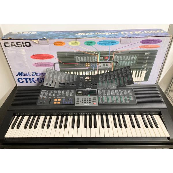 CASIO CTK-650 電子キーボード 61鍵 専用スタンド付き・カバー付き CASIO CASIO カシオ CTK-650 キーボード 電子ピアノ