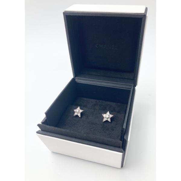 CHANEL（シャネル） ジュエリー ピアス コメット 750 WG : ATTACHMENT
