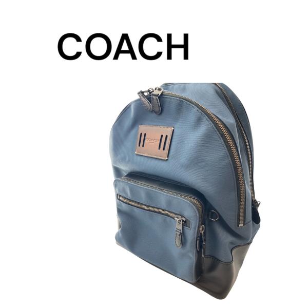 COACH（コーチ） F27609 コーデュラナイロン×レザー リュックサック