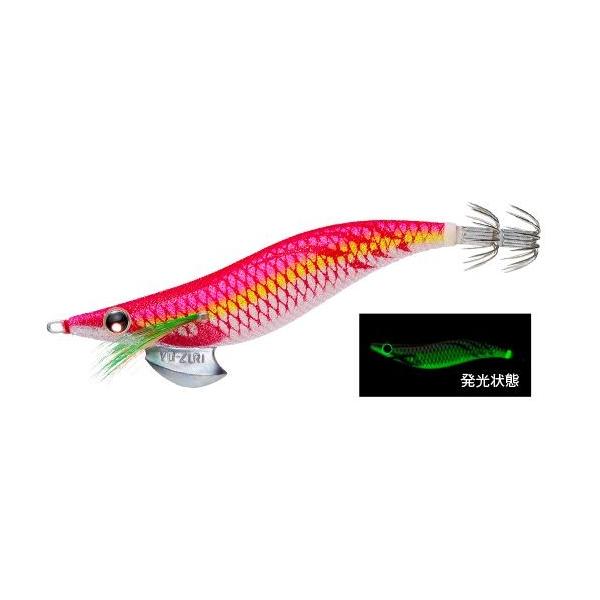 YO-ZURI ヨーヅリ(YO-ZURI) アオリーQ 3.5号 01)夜光ピンク : 釣具