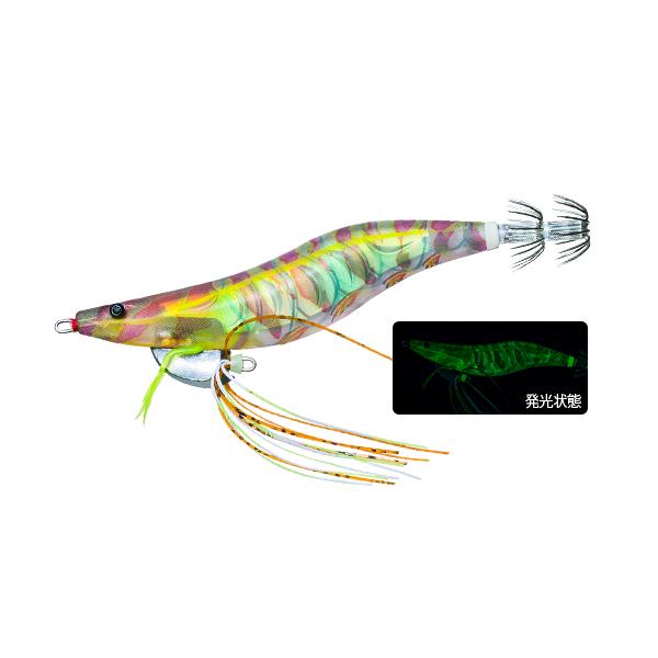 YO-ZURI ヨーヅリ エビQ 3.5号 03)LRKE 発光クルマエビ : 釣具