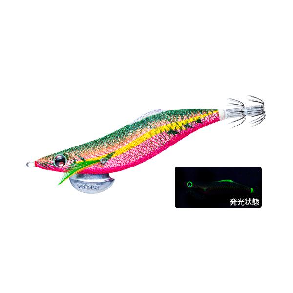 YO-ZURI ヨーヅリ アオリーQロングキャスト 3.0号 21.LFM 深場グリーン