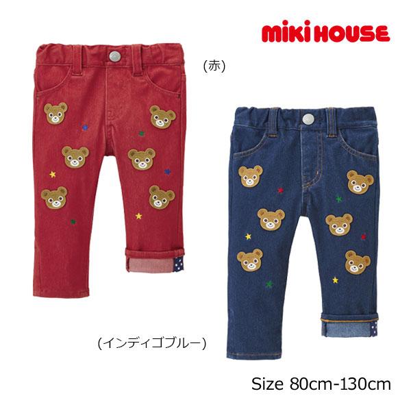ミキハウス正規販売店/ミキハウス mikihouse プッチー ワッペン付 