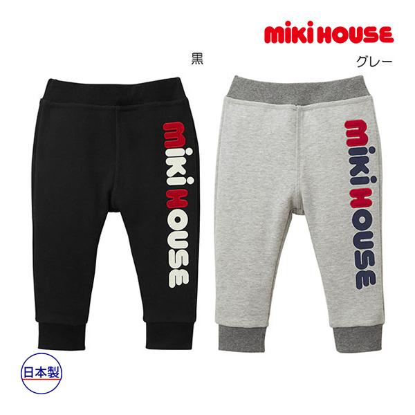 MIKI HOUSE 20%OFFセール○ミキハウス mikihouse 縦ロゴパンツ MIKI HOUSE 20%OFFセール○ミキハウス mikihouse 縦ロゴパンツ