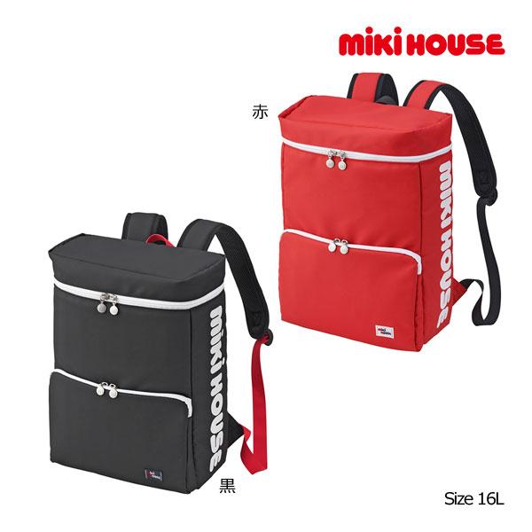 ミキハウスミニリュック MIKI HOUSE（ミキハウス） ○取り寄せ商品○ミキハウス ロゴリュック