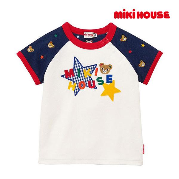 ミキハウス mikihouse 半袖Tシャツ(110cm・120cm） : 12-5203-388-1  